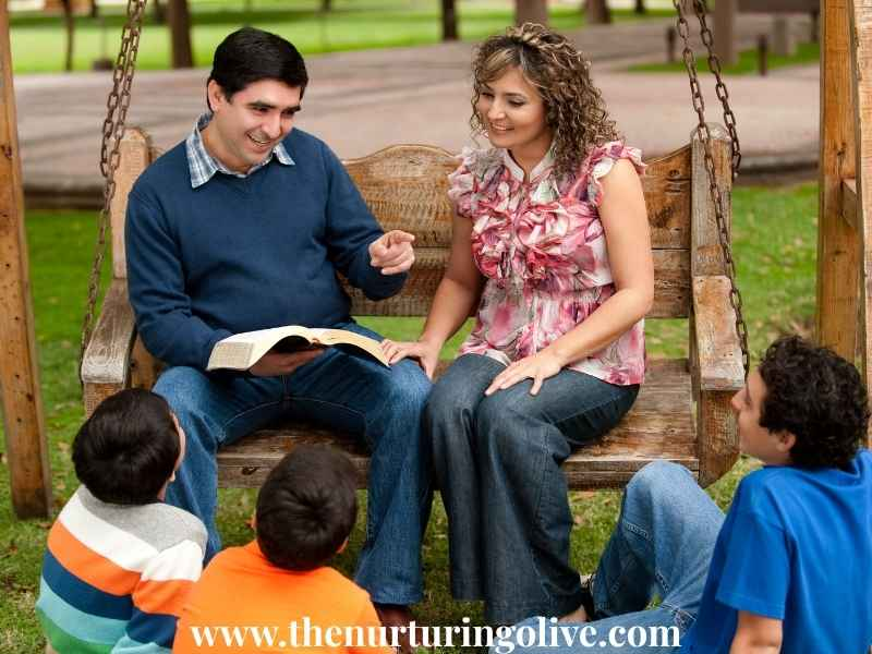 Happy-married-couple-raising-Godly-children-together