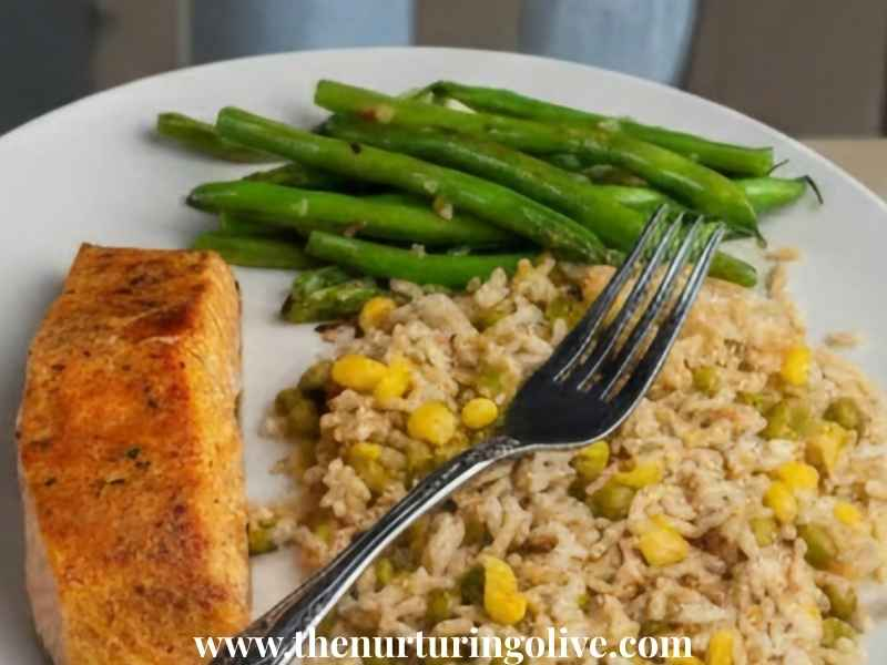 Baked-Cod-With-Lemon-Pepper-Brown-Rice-Green-Beans-Featured-Image