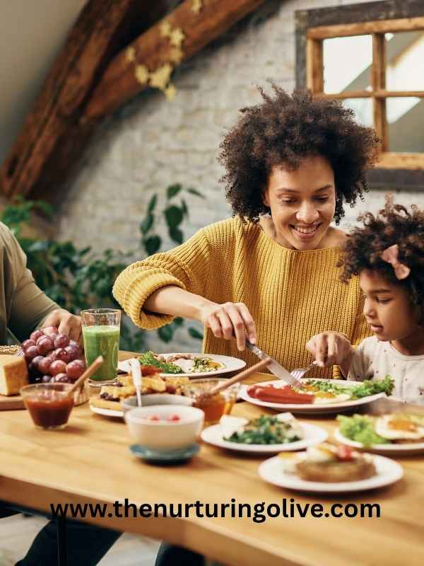How to encourage healthy eating habits in children through positive family mealtimes and nutritious home-cooked meals